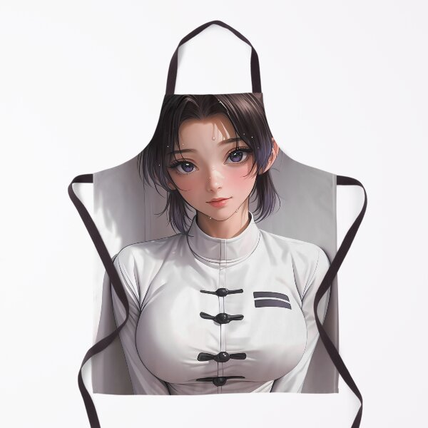 Item preview, Shinobu Kocho Demon Slayer Elegant Sauna White Outfit Still Serenity designed and sold by mildaclairmo.