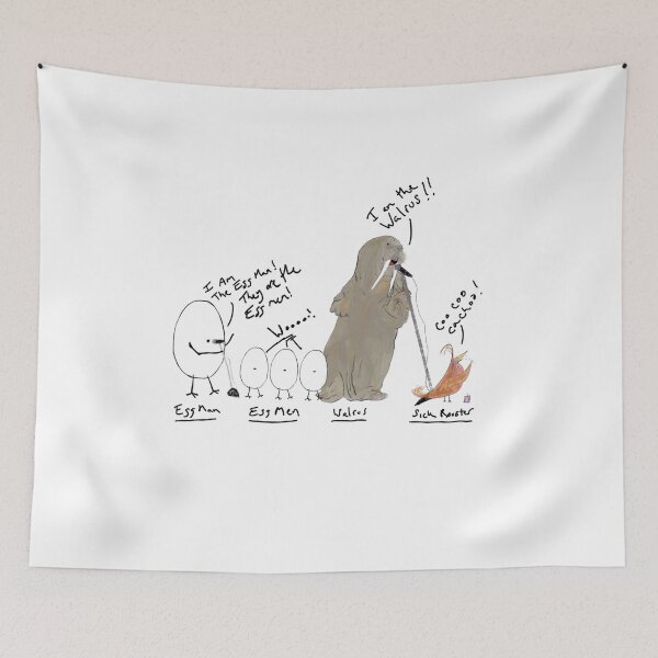 Item preview, I am the walrus designed and sold by peterdrawings.