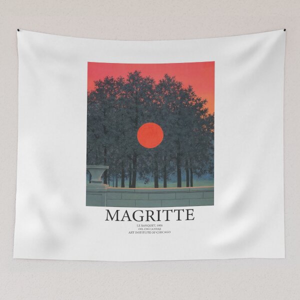 Item preview, René Magritte // Le Banquet art poster minimal designed and sold by 33ll.