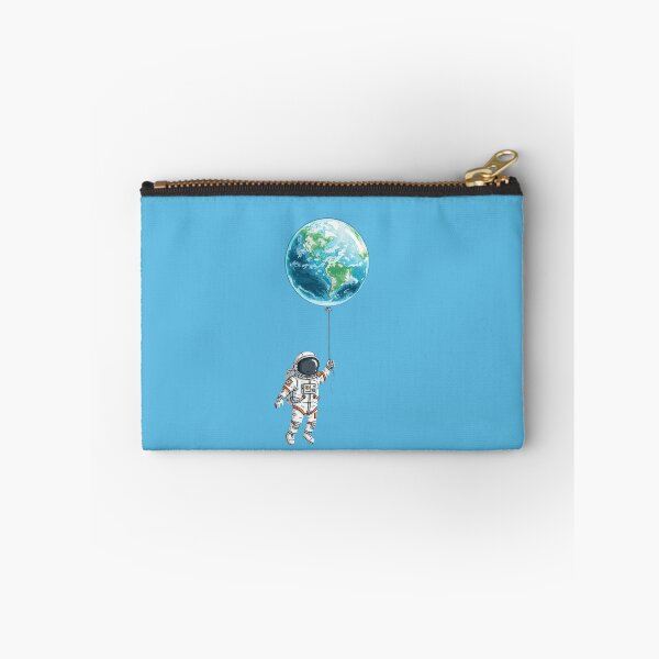 Item preview, "Astronaut on a Balloon Earth" designed and sold by MindfluxStudio.