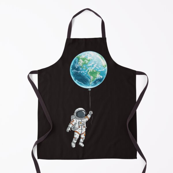 Item preview, "Astronaut on a Balloon Earth" designed and sold by MindfluxStudio.