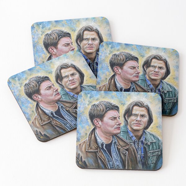 Item preview, Dean and Sam Winchester - Season 5 portrait designed and sold by sidewinder-art.