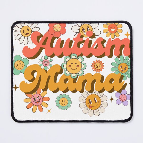 Artikelvorschau, Autismus Mama - grooviges Design entworfen und verkauft von vibrantvibes-co.