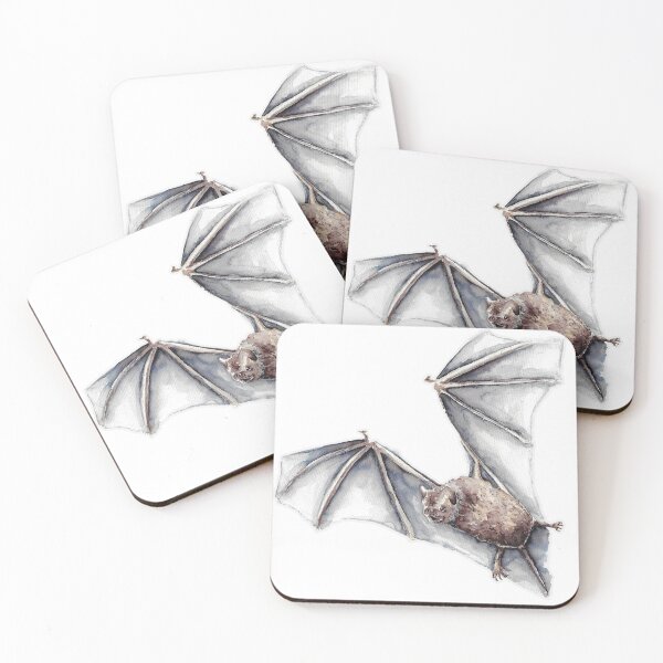 Item preview, Watercolor Bat designed and sold by MainStreetMarks.