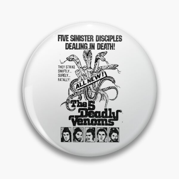 Item preview, Five Venoms designed and sold by MovieMayhem.