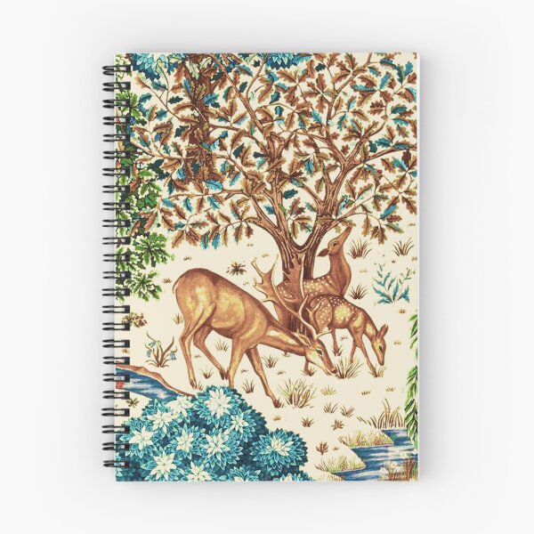 Item preview, William Morris Deer by a Brook Tapestry Beige  designed and sold by Marymarice.