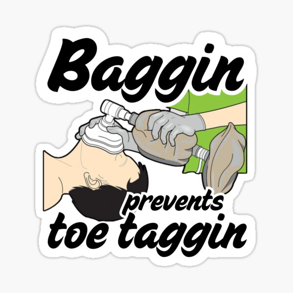 Item preview, Baggin prevents toe taggin designed and sold by Doc1989.
