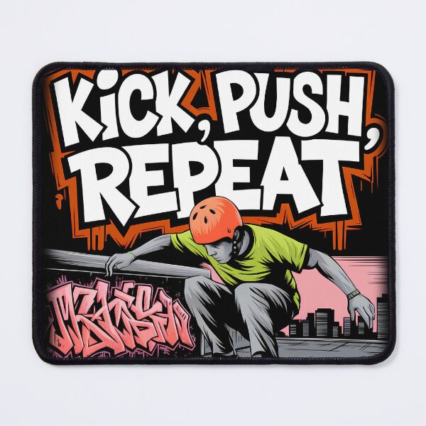 Item preview, Kick, Push, Repeat designed and sold by GP Store.
