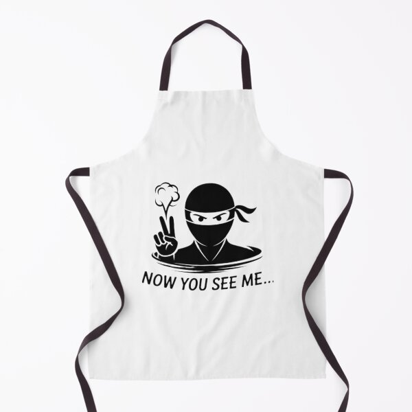 Item preview, Now You See Me Ninja – Funny Disappearing Stealth Art designed and sold by IndianShopper.