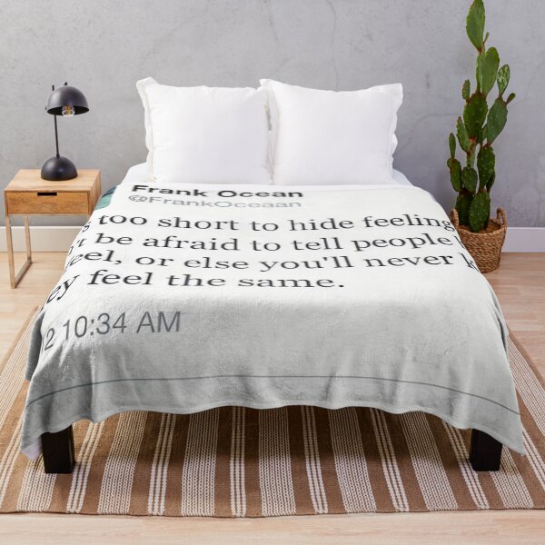 Item preview, Life’s Too Short to Hide Feelings – Frank Ocean designed and sold by dazza110.