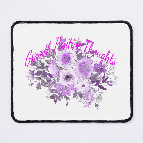 Item preview, Grow Positive Thougts & Purple Flowers designed and sold by adlkh.