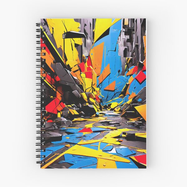 Item preview, Urban Pulse Explosion in Neon Chaos designed and sold by SketchNStyle.