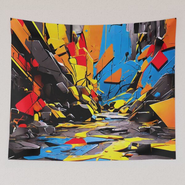 Item preview, Urban Pulse Explosion in Neon Chaos designed and sold by SketchNStyle.