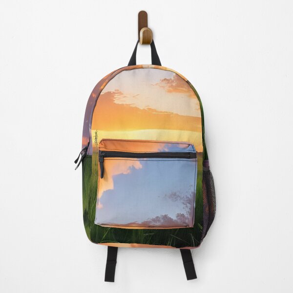 Item preview, Golden Sunset Over Countryside Fields - Rural Pathway designed and sold by LumiAnCreations.