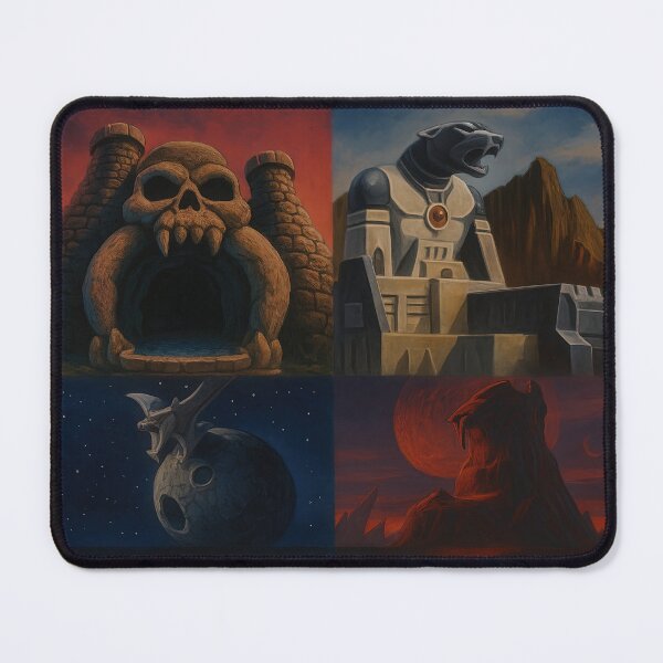 Item preview, Cartoon Evil Lairs of Villains Collection designed and sold by Retr0Tshirts.