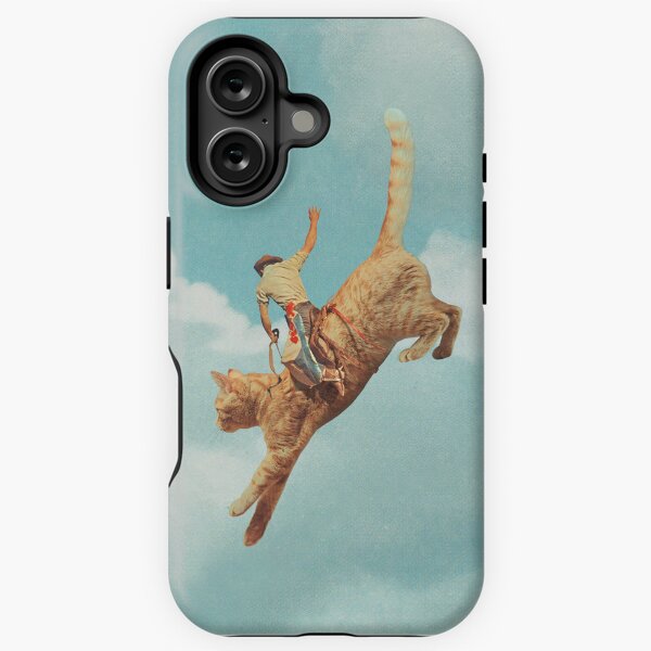 Aperçu de l'œuvre Meehaw - Chat de rodéo / Bronc créée et vendue par Vertigo Artography.