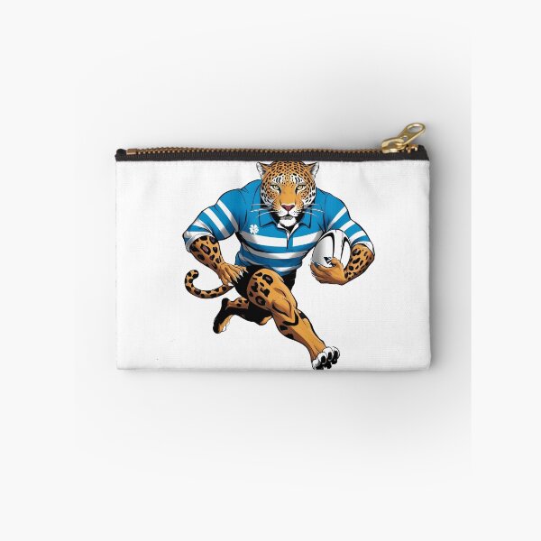 Item preview, Jaguar Rugby Player – Argentina Los Pumas Cartoon Mascot designed and sold by RAA-Logo-Image.