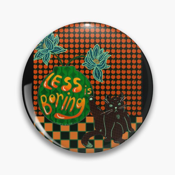 Item preview, Less is Boring  designed and sold by Lunar Stray.