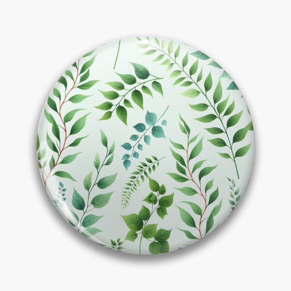 Artikelvorschau, Greenery Botanischer Druck Mintgrün entworfen und verkauft von SilverPegasus.