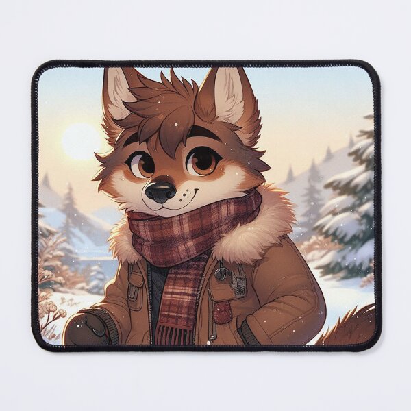 Item preview, Winter Travels by the Brown Coyote designed and sold by nikkolaus.