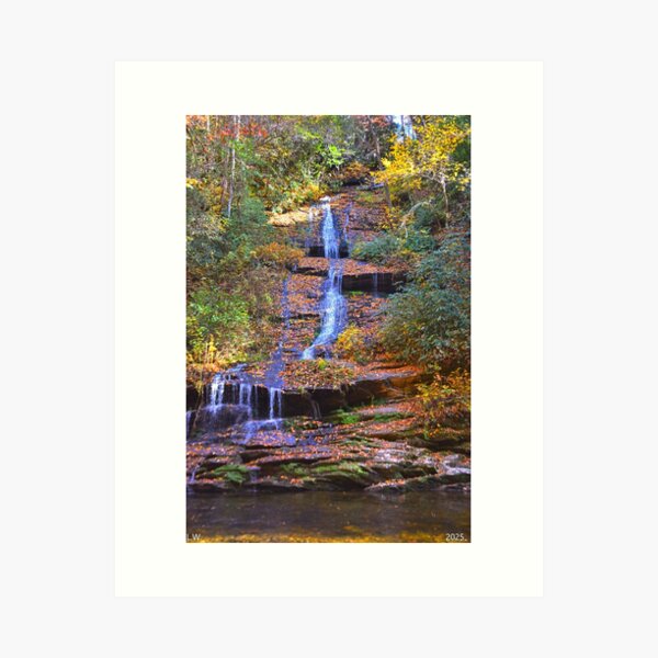 Item preview, Tom Branch Falls Smoky Mountains North Carolina Vertical designed and sold by LisaWootenPhoto.