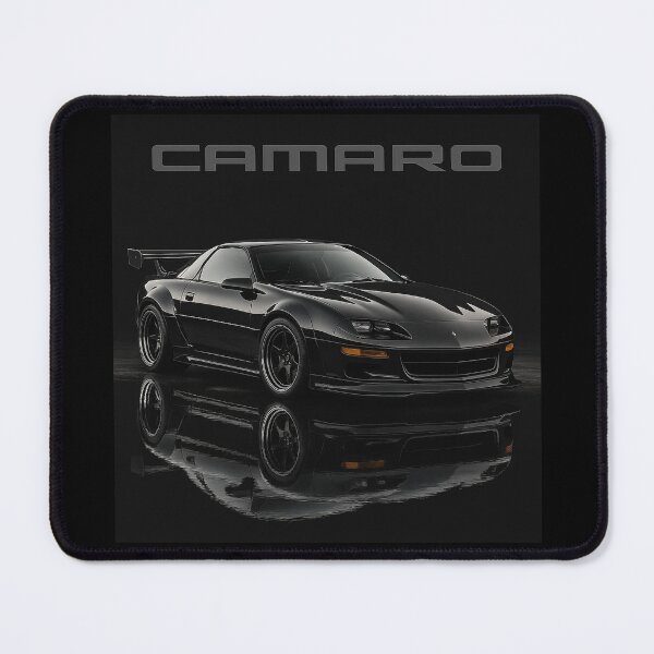 Item preview, Modified Chevy Camaro Z28 Black Widebody – Dark Reflection Car  designed and sold by TheArtOfCar.