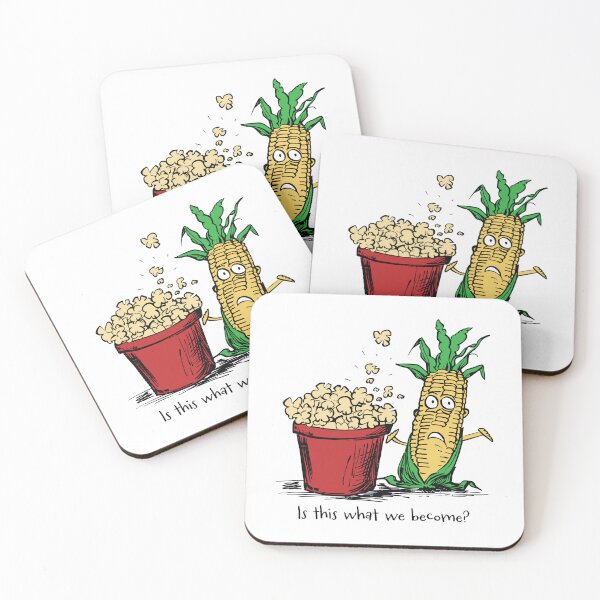 Item preview, Funny Popcorn Humor Food Joke Corn dad joke designed and sold by whyitsme.
