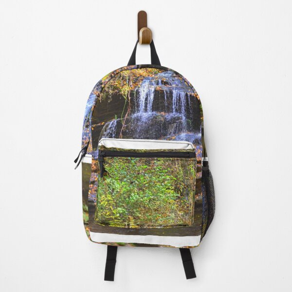 Item preview, At The Bottom Of Tom Branch Falls In Autumn North Carolina designed and sold by LisaWootenPhoto.