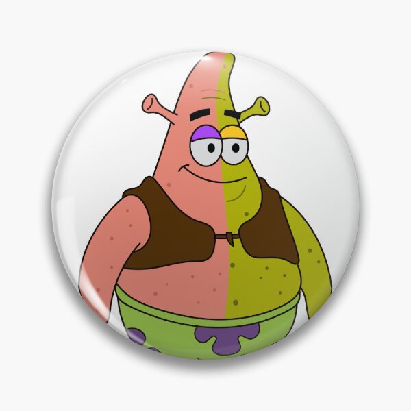 Item preview, Shrek-Tricio, Patrick star fused with Shrek designed and sold by DibujandoPorfa.
