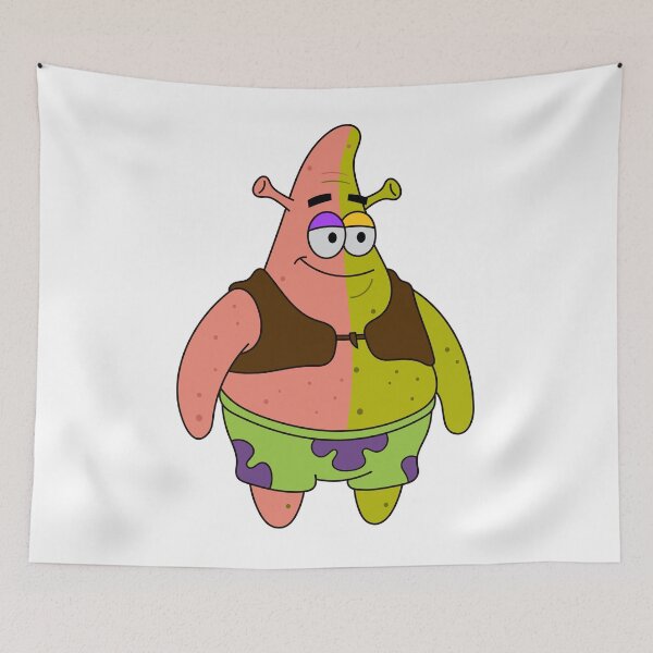 Item preview, Shrek-Tricio, Patrick star fused with Shrek designed and sold by DibujandoPorfa.