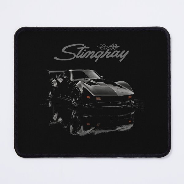 Item preview, Blacked-Out Corvette C3 Stingray – Widebody Muscle Car Reflection designed and sold by TheArtOfCar.
