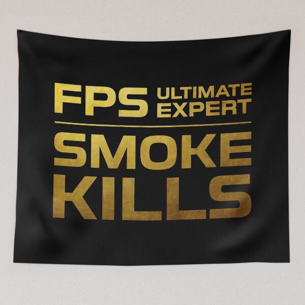 Item preview, FPS Ultimate Expert Smoke Kills Gold Texture designed and sold by JohnnyVillas.