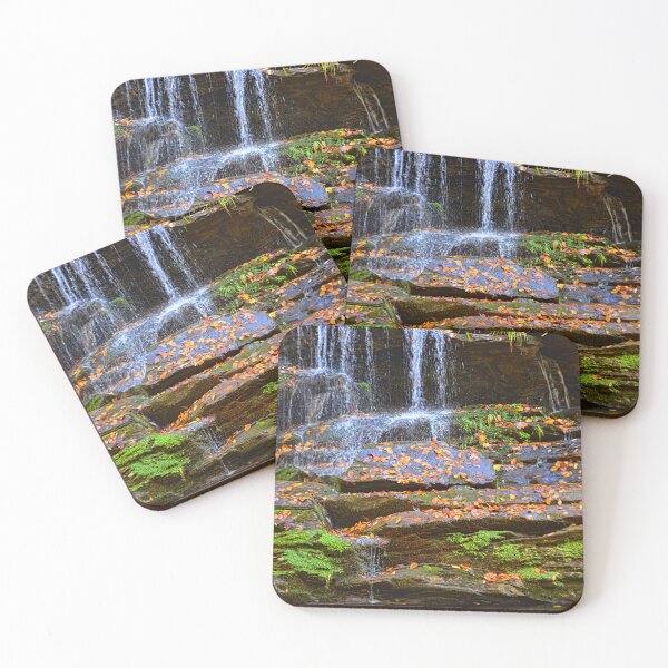 Item preview, Mossy Rocks In Autumn designed and sold by LisaWootenPhoto.