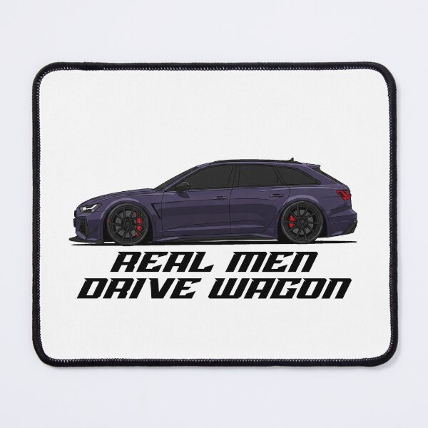 Item preview, Real Men Drive Purple Wagons designed and sold by Six Deers.