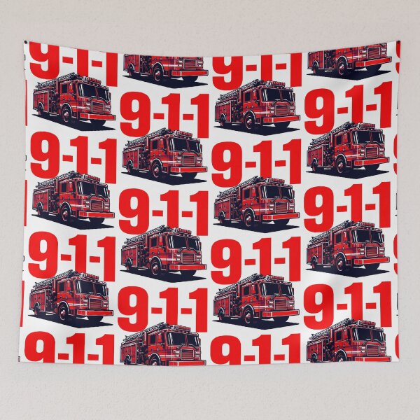 Item preview, Fire Truck designed and sold by FreshArtFusion.