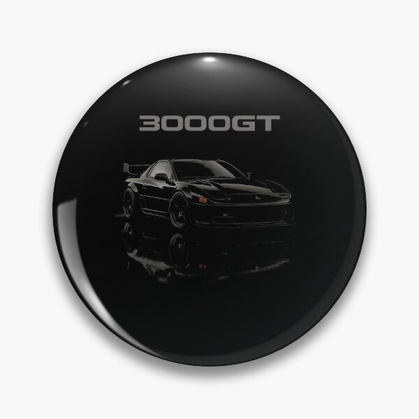 Item preview, Mitsubishi 3000GT VR-4 Black Widebody – JDM Shadow Reflection designed and sold by TheArtOfCar.