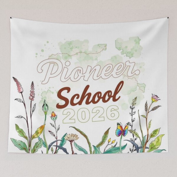 Item preview, Pioneer School 2026 designed and sold by Gabriela McDaniel.