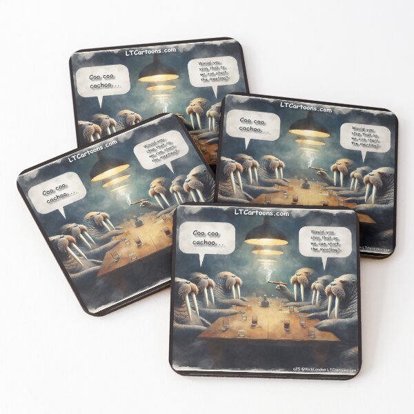 Item preview, Walrus Knows Just Who He Is designed and sold by Rick London Gifts.