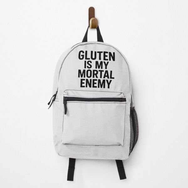 Item preview, Gluten Is My Mortal Enemy – Celiac Humor Design designed and sold by tinytwist.