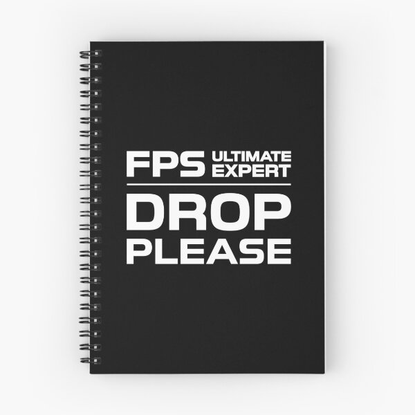 Item preview, FPS Ultimate Expert Drop Please White on Black designed and sold by JohnnyVillas.