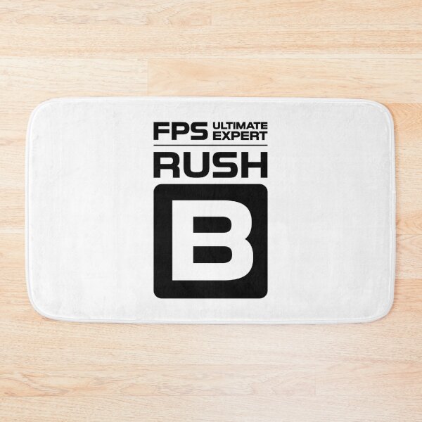 Item preview, FPS Ultimate Expert Rush B Black on White designed and sold by JohnnyVillas.