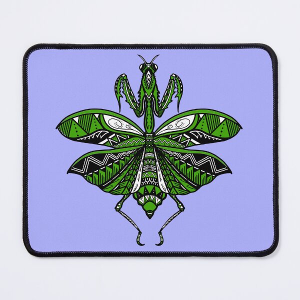 Item preview, Green Tribal Praying Mantis designed and sold by Steeb757.