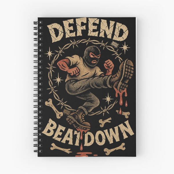 Item preview, DEFEND BEATDOWN HARDCORE - “Spin Kick” designed and sold by Brutal-Apparel.