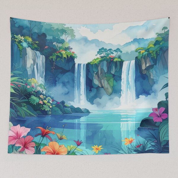 Item preview, Song of the Falls designed and sold by In Linear.