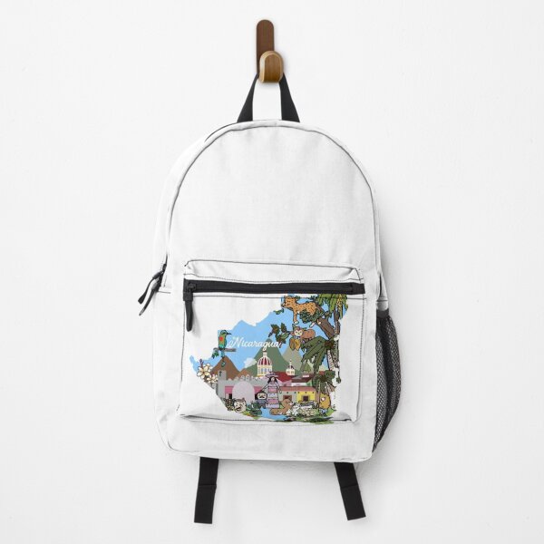 Item preview, Map of Nicaragua. Animals, Culture, Nature And Cities designed and sold by Claustronautas.