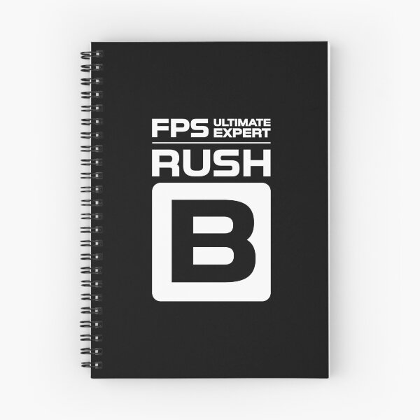 Item preview, FPS Ultimate Expert Rush B White on Black designed and sold by JohnnyVillas.