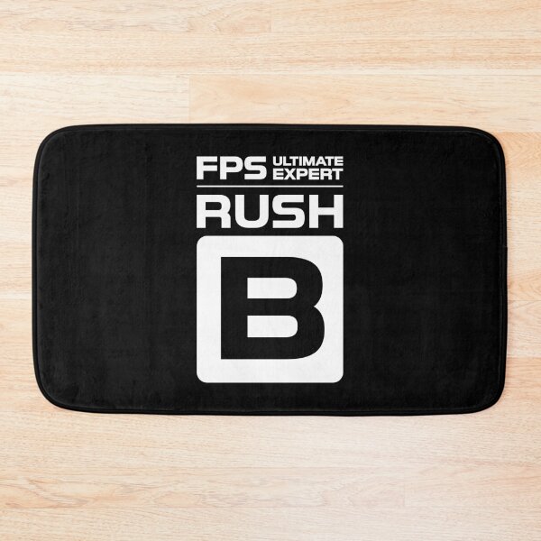 Item preview, FPS Ultimate Expert Rush B White on Black designed and sold by JohnnyVillas.