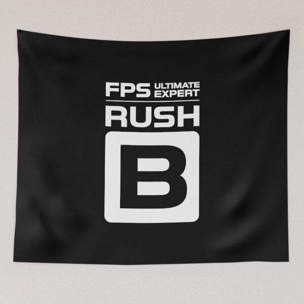 Item preview, FPS Ultimate Expert Rush B White on Black designed and sold by JohnnyVillas.