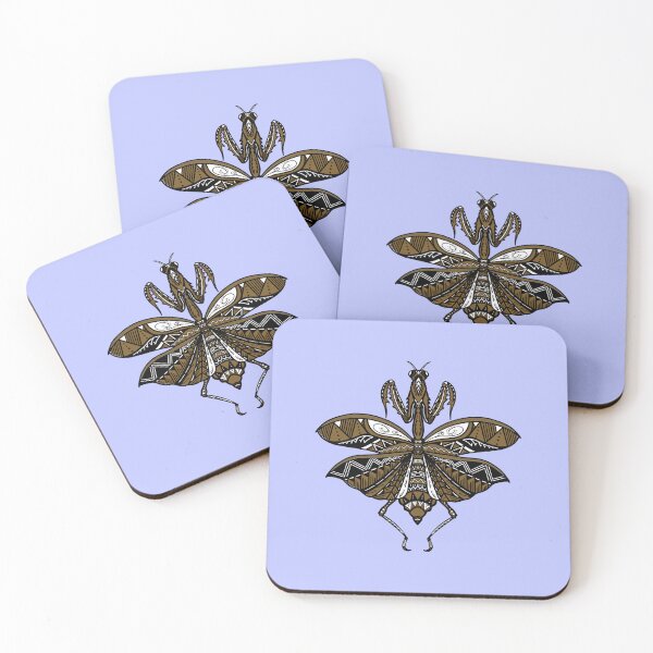 Item preview, Brown Tribal Praying Mantis designed and sold by Steeb757.