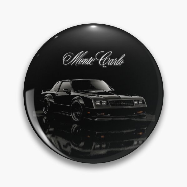 Item preview, 1988 Monte Carlo SS Restomod – Blackout Reflection Car Art  designed and sold by TheArtOfCar.